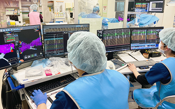 カテーテルアブレーション業務